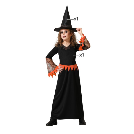 Disfraz Bruja Misteriosa Talla 10-12 Años
