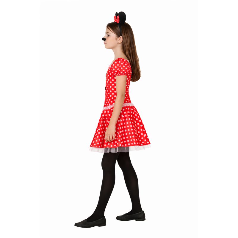 Disfraz Ratoncita De Lunares Talla 10-12 Años