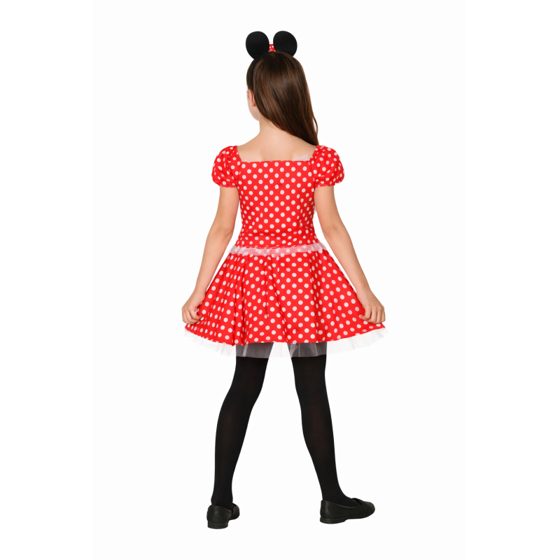 Disfraz Ratoncita De Lunares Talla 7-9 Años