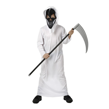 Disfraz Esqueleto De La Muerte Talla 10-12 Años De Atosa