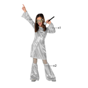 Disfraz Disco Infantil Talla 3-4 Años De Atosa 2