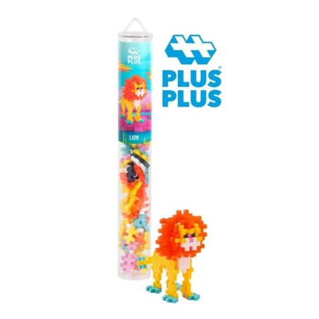 Plus Plus Tubo Animales 100 Piezas Surtido