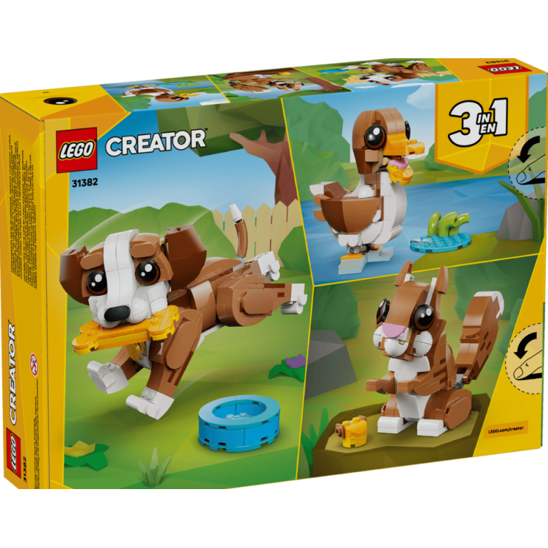 LEGO Creator Simpáticos Animales 31382