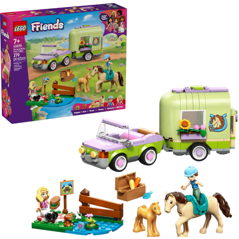 LEGO Friends Remolque Para Caballo Y Potrillo 42695 De LEGO