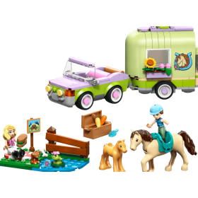 LEGO Friends Remolque Para Caballo Y Potrillo 42695 De LEGO 2