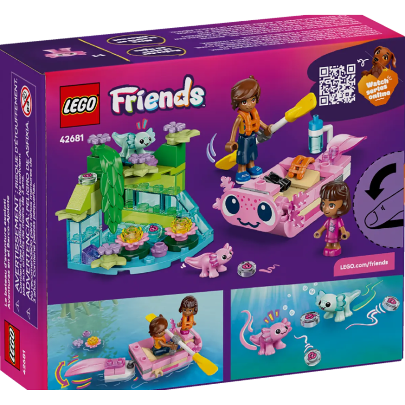 LEGO Friends Aventuras En El Barco Ajolote 42681