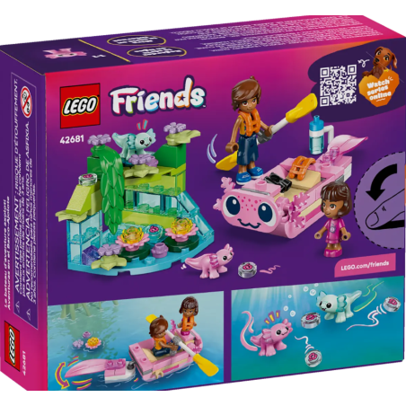 LEGO Friends Aventuras En El Barco Ajolote 42681