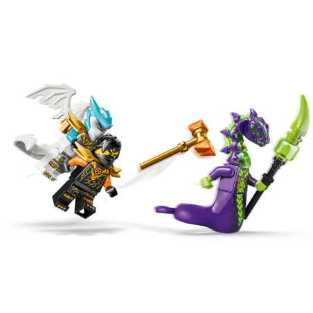 LEGO Ninjago Meca De Misión De Cole Y Zane Dragón 71854