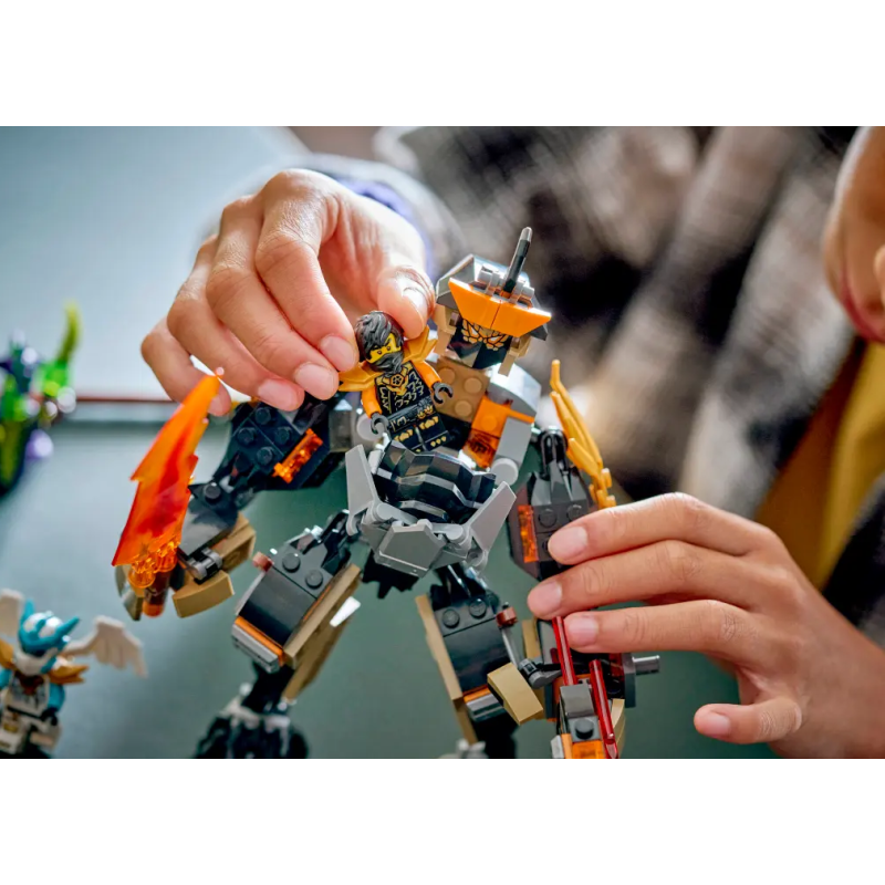 LEGO Ninjago Meca De Misión De Cole Y Zane Dragón 71854