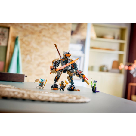 LEGO Ninjago Meca De Misión De Cole Y Zane Dragón 71854
