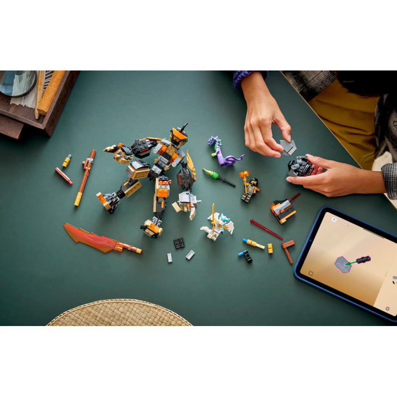 LEGO Ninjago Meca De Misión De Cole Y Zane Dragón 71854