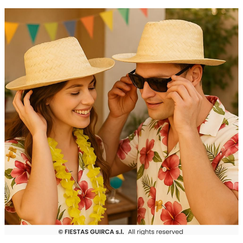 Sombrero De Verano Paja