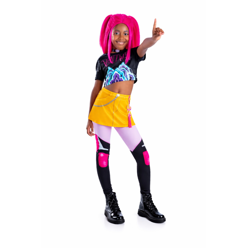 Disfraz Guerreras K-POP Mira Classic Talla 7-8 Años De Rubies