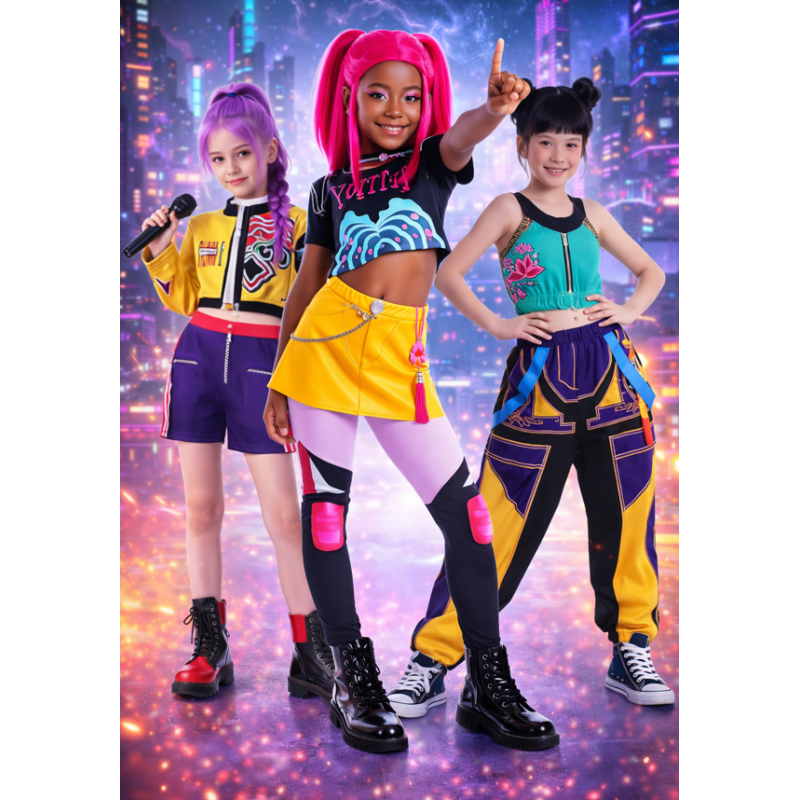 Disfraz Guerreras K-POP Mira Classic Talla 9-10 Años