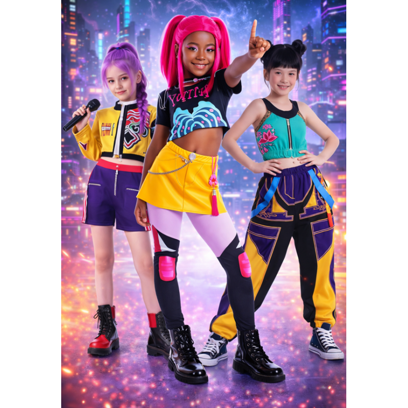 Disfraz Guerreras K-POP Mira Classic Talla 11-13 Años