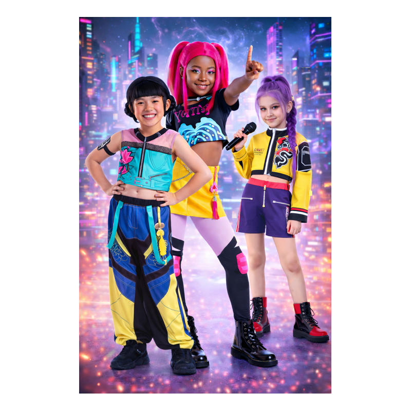 Disfraz Guerreras K-POP Zoey Classic Talla 9-10 Años