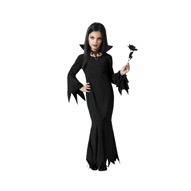 Disfraz Señorita Addams Talla 3-4 Años De Atosa