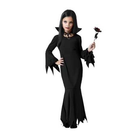Disfraz Señorita Addams Talla 3-4 Años De Atosa