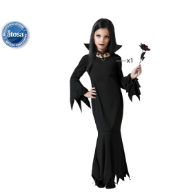 Disfraz Señorita Addams Talla 3-4 Años De Atosa 2