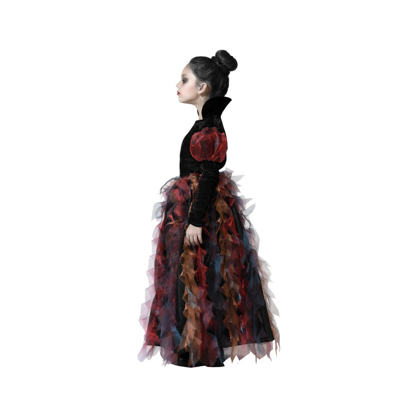 Disfraz Vampiresa Del Castillo Oscuro Talla 5-6 Años