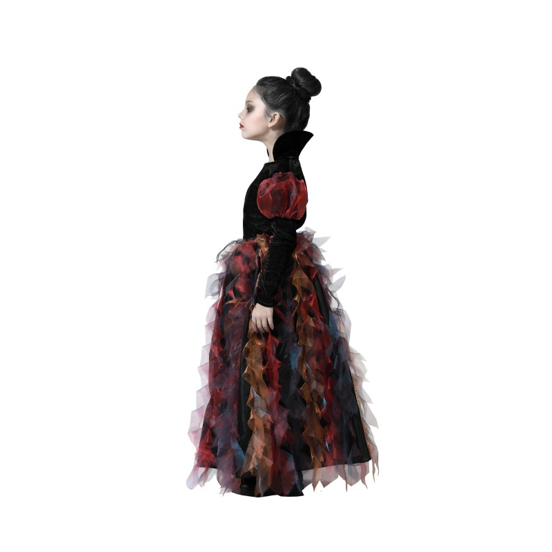 Disfraz Vampiresa Del Castillo Oscuro Talla 7-9 Años