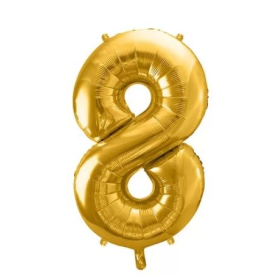 GLOBO ORO NUMERO 8