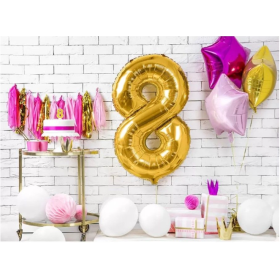 GLOBO ORO NUMERO 8 2