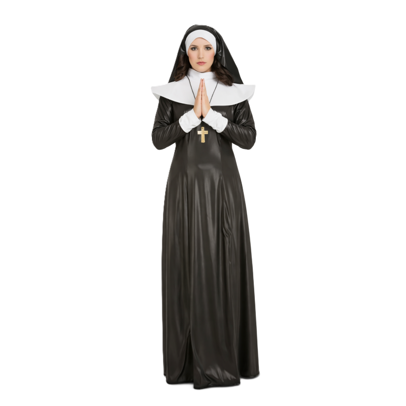 Disfraz Monja Orden Religiosa Talla S