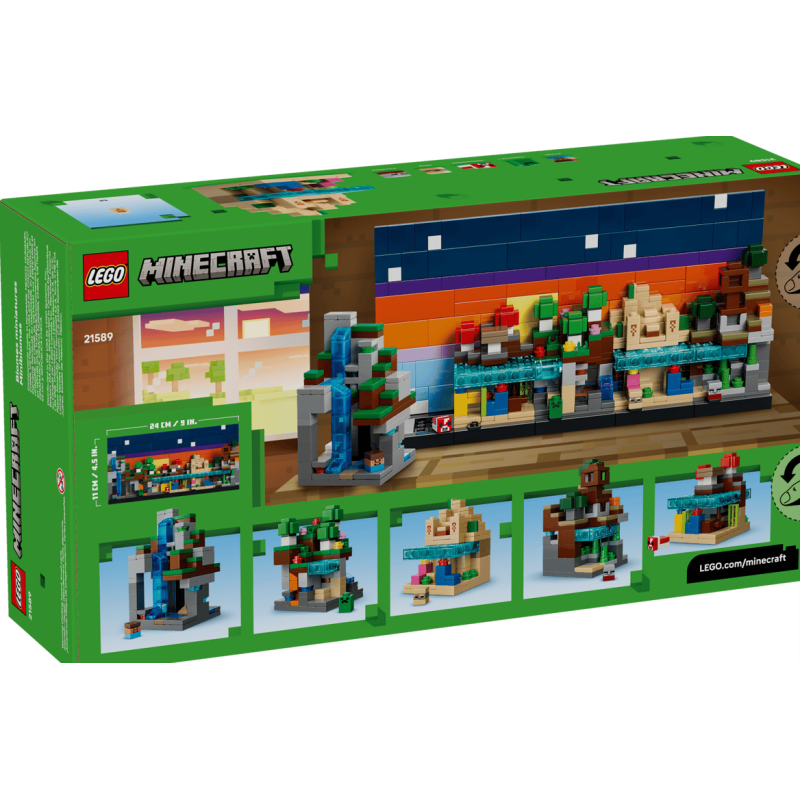 LEGO Minecraft Minibiomas 21589