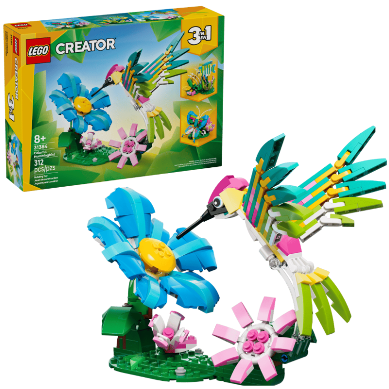LEGO Creator Fauna Salvaje: Colibrí De Colores 31384 De LEGO
