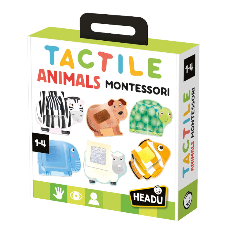 Animales Táctiles Montessori De Lúdilo