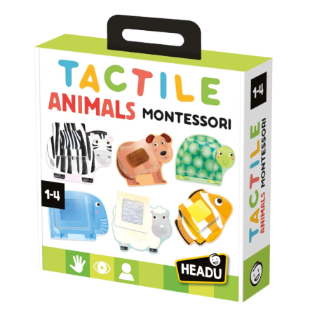 Animales Táctiles Montessori De Lúdilo