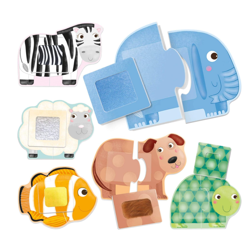 Animales Táctiles Montessori