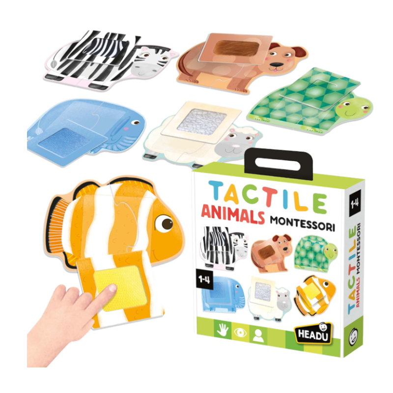 Animales Táctiles Montessori