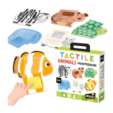 Animales Táctiles Montessori