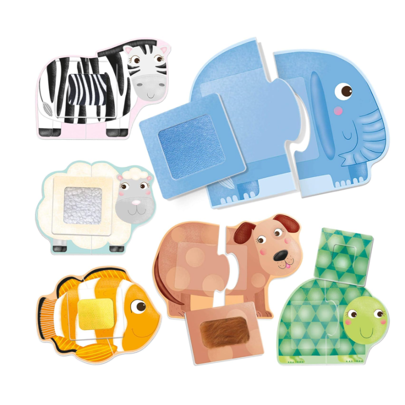 Animales Táctiles Montessori