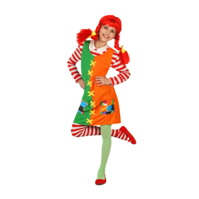 Disfraz Pipi Calzaslargas Infantil Talla 3-4 Años De Atosa