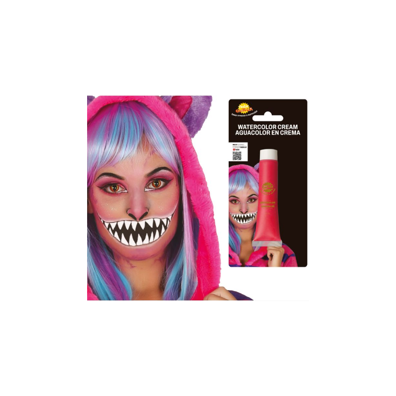 Tubo De Maquillaje Al Agua Rosa 20 Ml