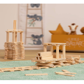 Juego De 200 Tablillas De Madera