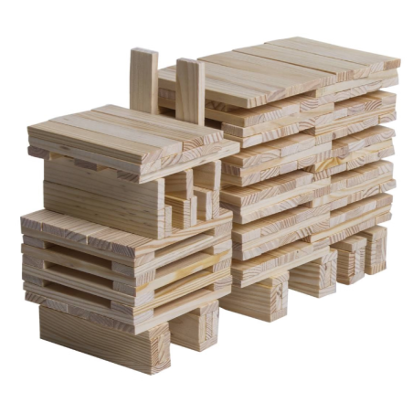 Juego De 200 Tablillas De Madera