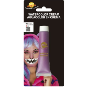 Tubo De Maquillaje Al Agua Lila 20 Ml