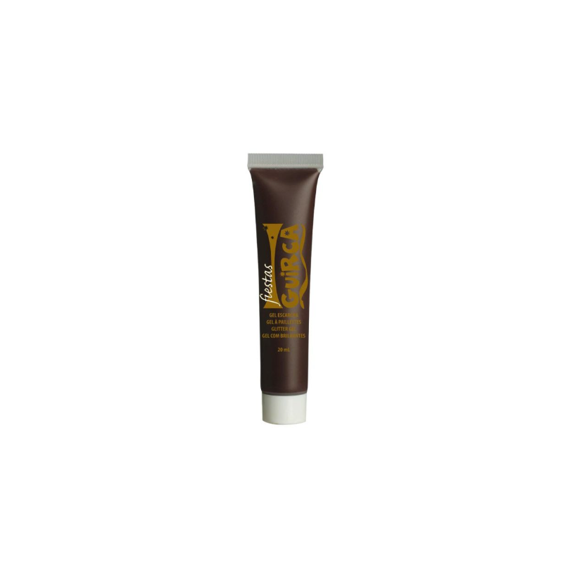 Tubo De Maquillaje Al Agua Marrón 20 Ml