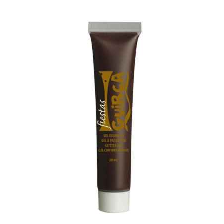 Tubo De Maquillaje Al Agua Marrón 20 Ml