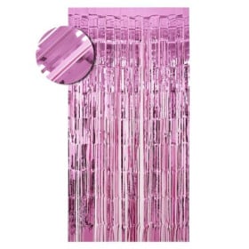 Cortina De Flecos 1x2 m Rosa