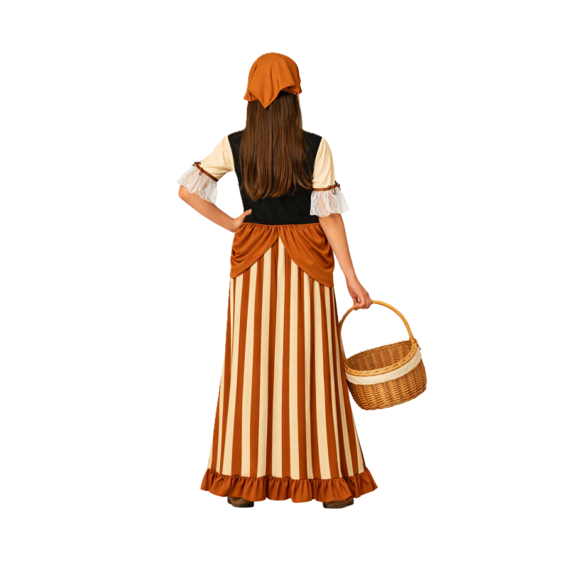 Disfraz Mesonera Infantil Talla 7-9 Años