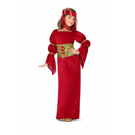 Disfraz Dama Medieval Del Reino Talla 5-6 Años De Atosa