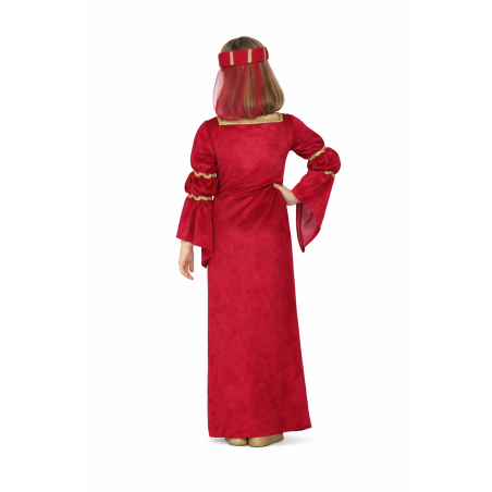 Disfraz Dama Medieval Del Reino Talla 5-6 Años
