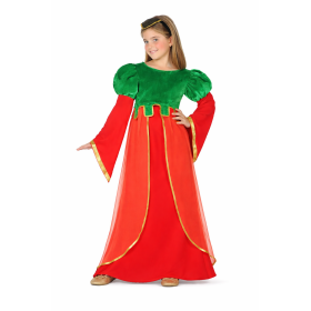 Disfraz Dama Medieval Del Castillo Encantado Talla 5-6 Años De Atosa