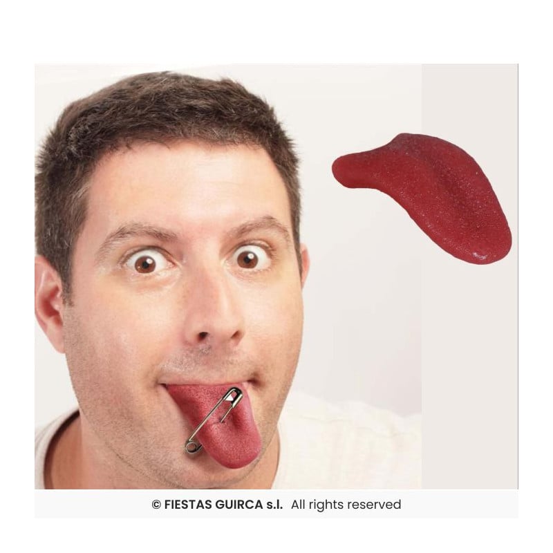 Lengua De Látex 6 cms