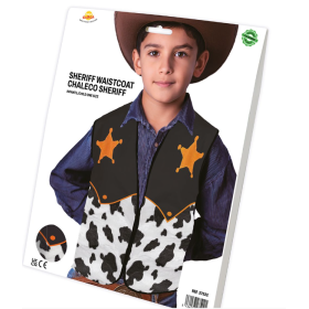 Chaleco Cowboy Sheriff Infantil 2